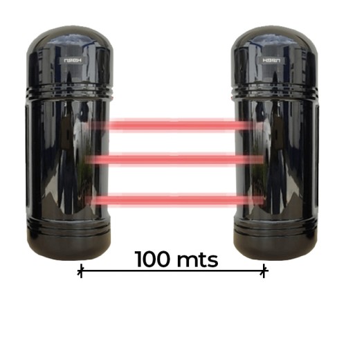Fotocelda para interior/exterior, alcance 100mts. IHORN (ABE100) Fotocelda para interior/exterior, alcance 100mts. IHORN (ABE100)
